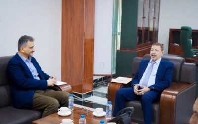 لملس يبحث مع القاضيين الحوشبي والأعوش سُبل تعزيز آليات التعاون لتسهيل وتطوير سير التعامل مع مختلف القضايا