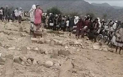 تشييع جثمان ثلاثة شهداء استشهدوا في جبهة البقع