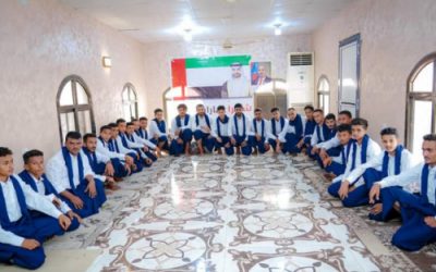 بدعم اماراتي زفاف جماعي لـ 25 عريسا في ميون