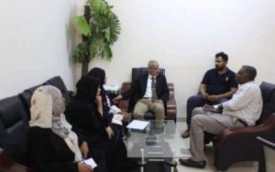 سقطرى.. الوكيل الشبحي يلتقي بمدير مكتب صحة حديبو