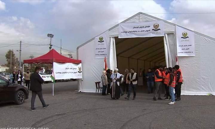 كردستان العراق.. حملات جمع تبرعات لأجل إغاثة ضحايا الزلزال