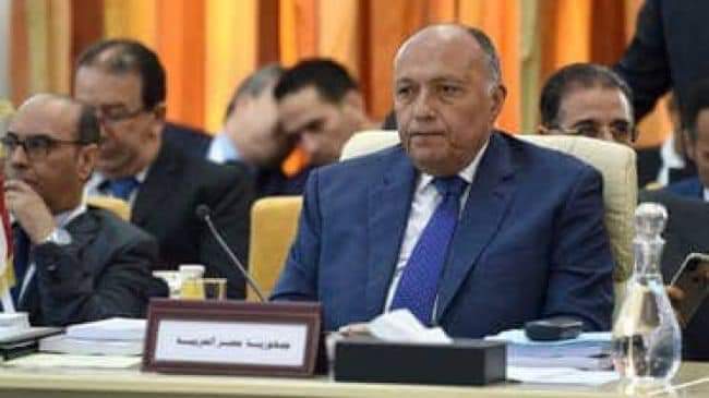 مصر تطالب بوقف التدخلات الخارجية في ليبيا وخروج المرتزقة