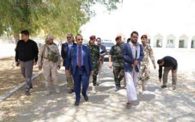 محافظ حضرموت يتفقد مرافق مديرية غيل باوزير
