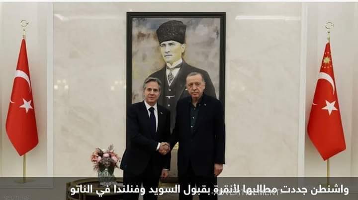 تركيا والسويد وفنلندا.. لعبة “شد وجذب” مع واشنطن والناتو