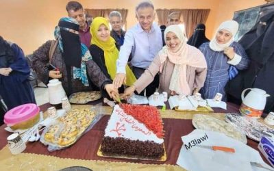 الجاوي ومحفوظ يحضران ختام المعارض المدرسية في مديرية المعلا