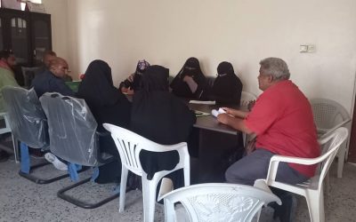 أبين: مدير الشؤون الاجتماعية والعمل يلتقي بالجنة مشروع الادماج للاطفال المخالفين للقانون