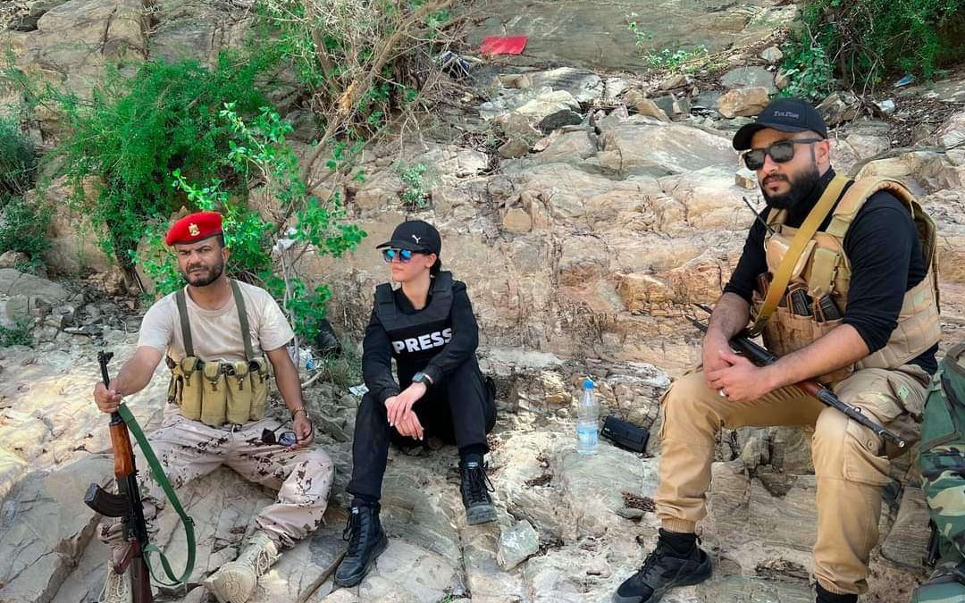 الأردنية سونيا زغول تنشر صورها في وادي عومران مع أبطال” سهام الشرق”