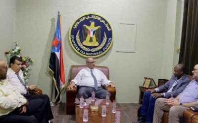 الجعدي يلتقي نائب رئيس بعثة اللجنة الدولية للصليب الأحمر بالعاصمة عدن