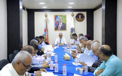 الأمانة العامة تستعرض تقريري أداء الدائرة السياسية والانضباط الوظيفي لكادر الأمانة