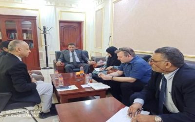 النائب العام يستقبل وفداً من خبراء الأسلحة التابع للأمم المتحدة