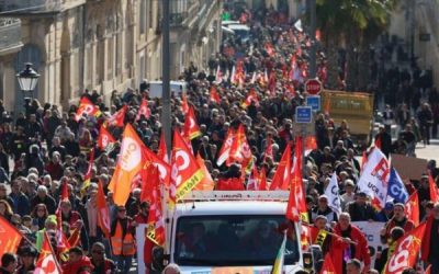 تظاهرات ضخمة لتعطيل فرنسا الثلاثاء احتجاجاً على «نظام التقاعد»