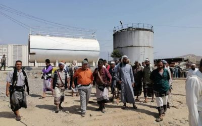 تدشين تشغيل 2 ميجا وات بمحطة كهرباء لودر في محافظة أبين
