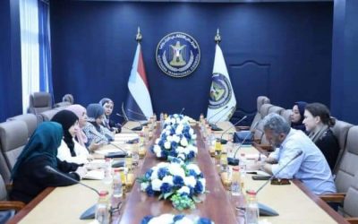 قيادات نسوية بالمجلس الانتقالي يلتقين مدير مكتب اليمن والأردن لمؤسسة فريدريش إيبرت الألمانية