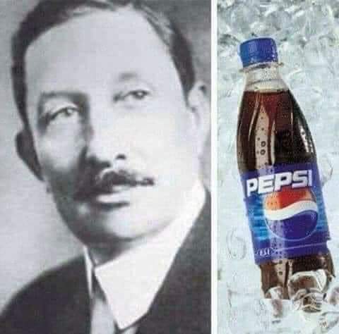 هل تعلم من صاحب خلطة البيبسي 🍷 مخترع البيبسي هو الصيدلي الأمريكي (كاليب برادهام)