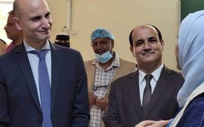 مدير عام دارسعد يستقبل السفير الفرنسي والوفد المرافق له_ ويطلع معهم على مطبخ إعداد الوجبات الصحية لطلاب المدارس بدارسعد