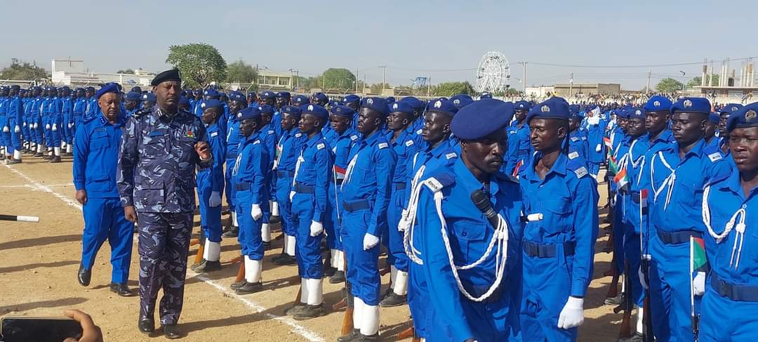 السودان : تخريج الدفعة الخامسة من مستجدي شرطة وسط دارفور