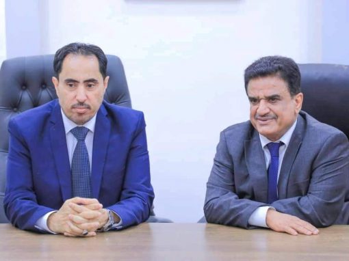 وزيرا الشباب والرياضة والنفط والمعادن يلتقيان إدارة نادي فحمان أبين