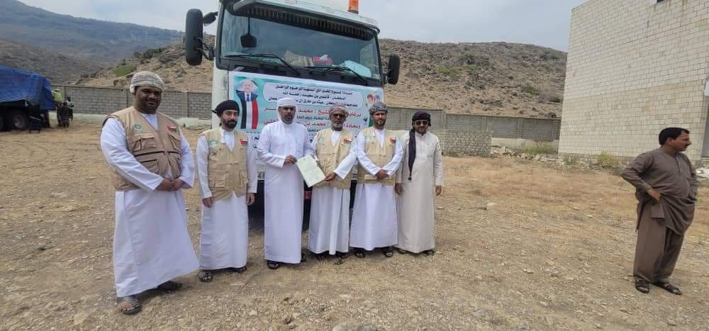 تدشين استلام المساعدات العمانية الرمضانية لمحافظة المهرة