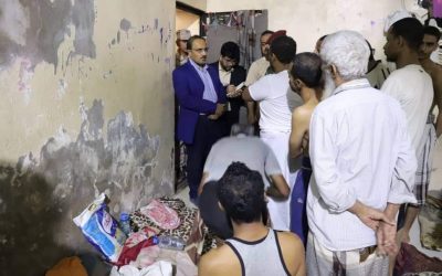 محافظ حضرموت يطلع على أحوال نزلاء سجن المكلا ويوجه بتحسين الرعاية لهم ومساعدة المُعسرين قبل رمضان المبارك