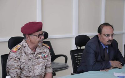 محافظ حضرموت يبحث مع مدير الأمن والمشاريع بشركة كالفالي الخطط التطويرية ويُثمّن دعمها لمناطق الامتياز