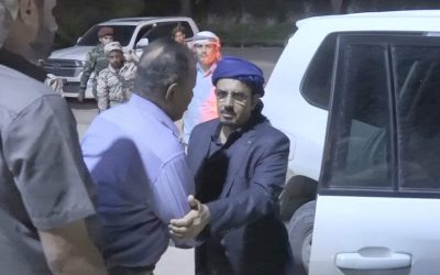 محافظ حضرموت يصل سيئون ويبحث الملف الأمني ويؤكد رفض أن تكون حضرموت مسرحًا لتصفية أي خلافات من خارجها