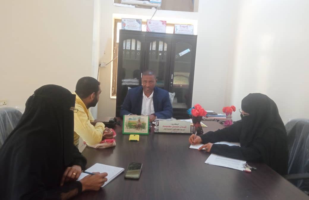 مدير مكتب الشؤون الاجتماعية بأبين يعقد اجتماعه الأول  بالجنة البرامج والأنشطة الخاصة بحماية الطفل والمرأة  التابعه لمكتب المحافظة