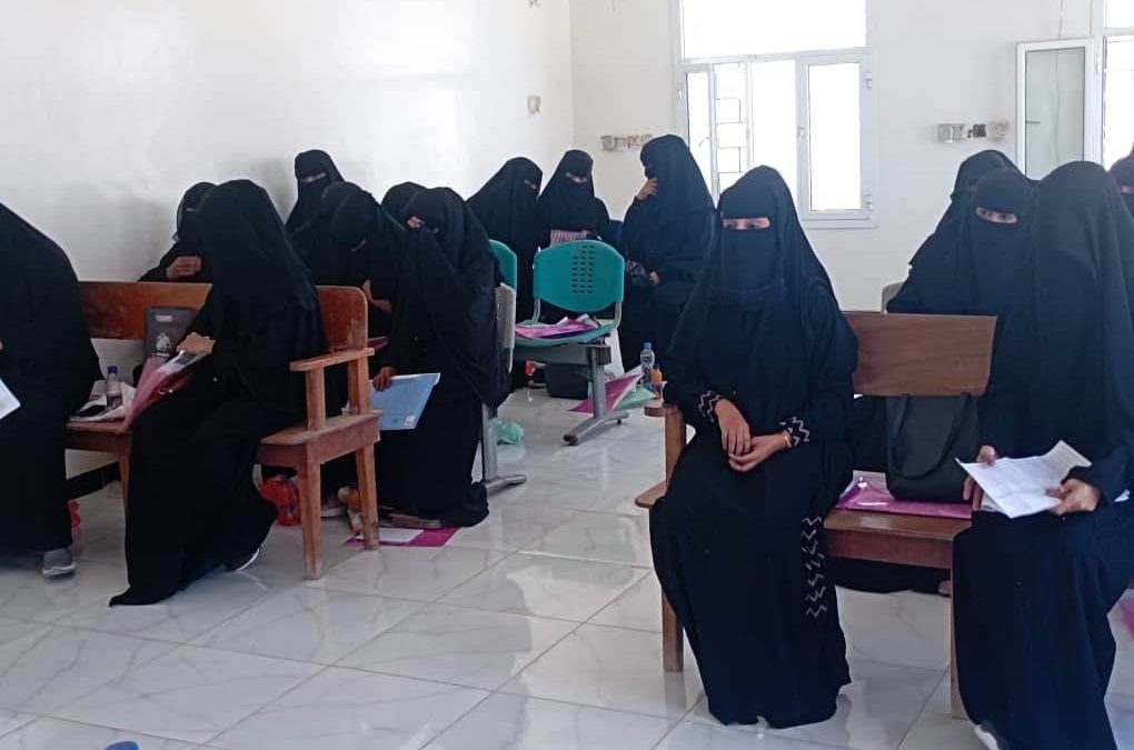 عقد الاجتماع النصفي لمتطوعات صحة المجتمع بمديرية أحور