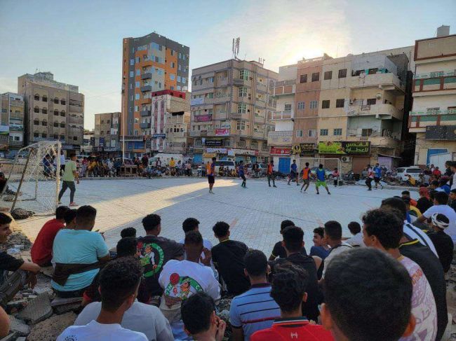 برعاية الزُبيدي .. افتتاح الدوري الخماسي لفقداء فريق الاهرام بديس المكلا