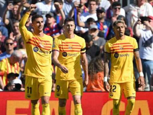 الليغا: برشلونة يحسم قمة اتلتيكو مدريد ويقترب من حصد اللقب