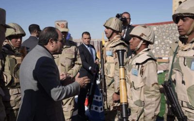 الرئيس المصري عبد الفتاح السيسي عبر فيس بوك في ذكرى نصر العاشر من رمضان
