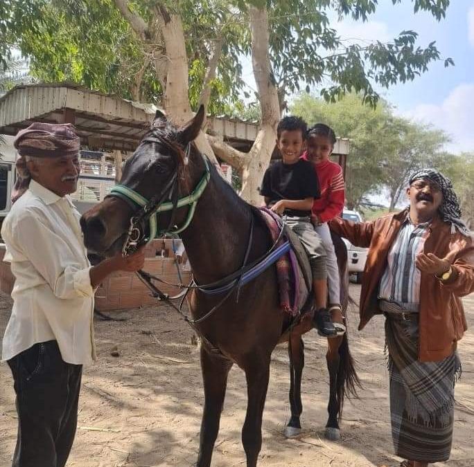 غدا  في أبين موعدكم مع سباق الخيل في ميدان المخزن خنفر