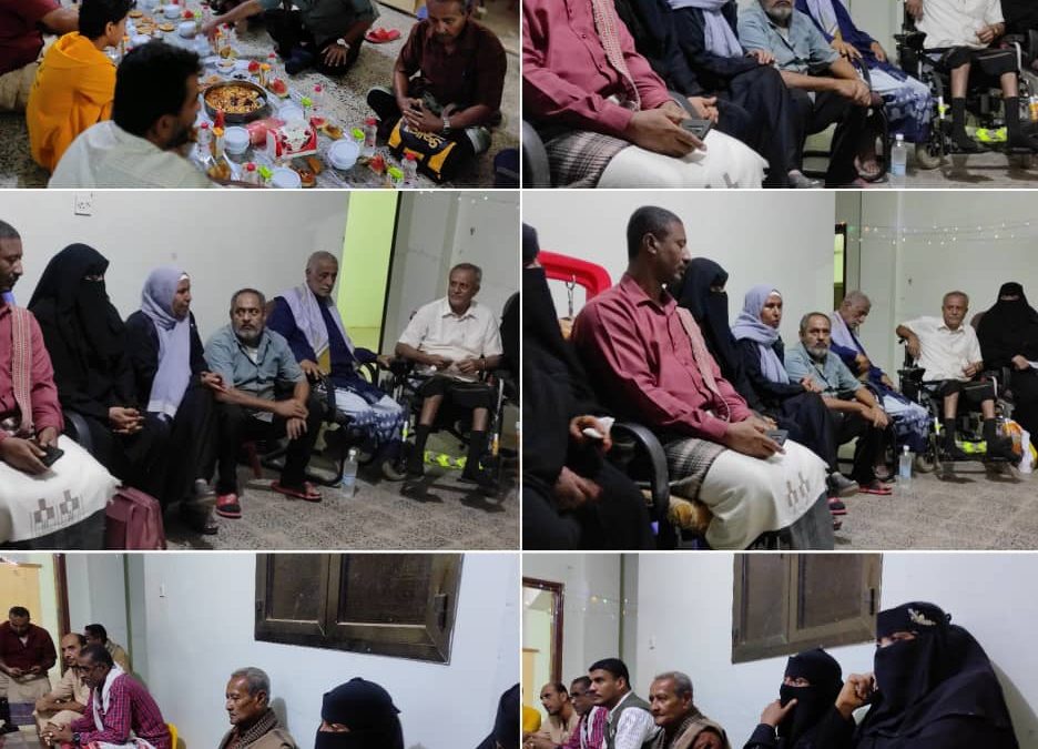 المجلس التنسيقي الاعلى لمنظمات المجتمع المدني فرع أبين ينظم امسية رمضانية في مركز الحصن لأطفال التوحد