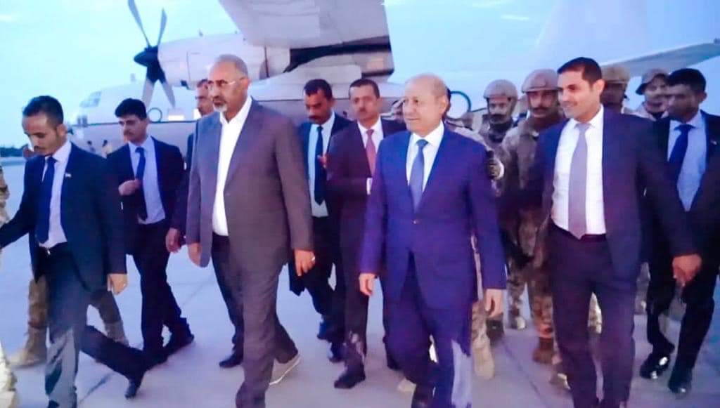 الرئيس القائد عيدروس الزُبيدي يستقبل رئيس مجلس القيادة الرئاسي
