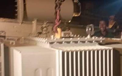 كهرباء أبين تركب محول بقدرة 1000ك ف في مديرية زنجبار وآخر في منطقة شقرة