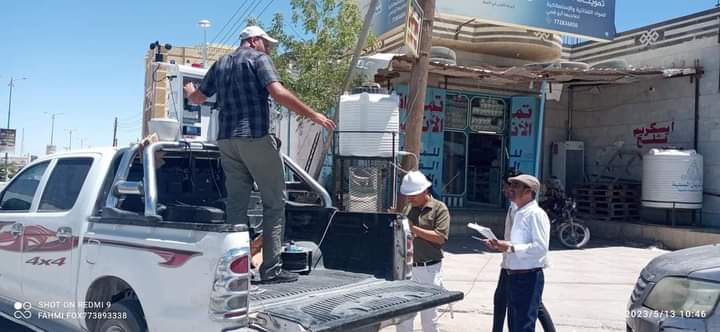 الفريق المتخصص في البيئة يبدأ تقييم الأثر البيئي بعتق شبوة.