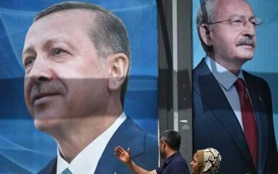 ماذا قال أردوغان وكليجدار أوغلو بعد إغلاق صناديق الاقتراع؟