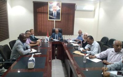 الوزير الشرجبي يبحث مع مجموعة شركاء اليمن تدخلات المانحين في قطاع المياه