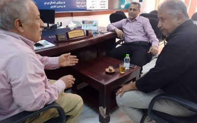 نقيب الصحفيين والإعلاميين الجنوبيين عيدروس باحشوان ثمن عاليا تعاون المدير التنفيذي لصندوق النظافة والتحسين للعاصمة عدن