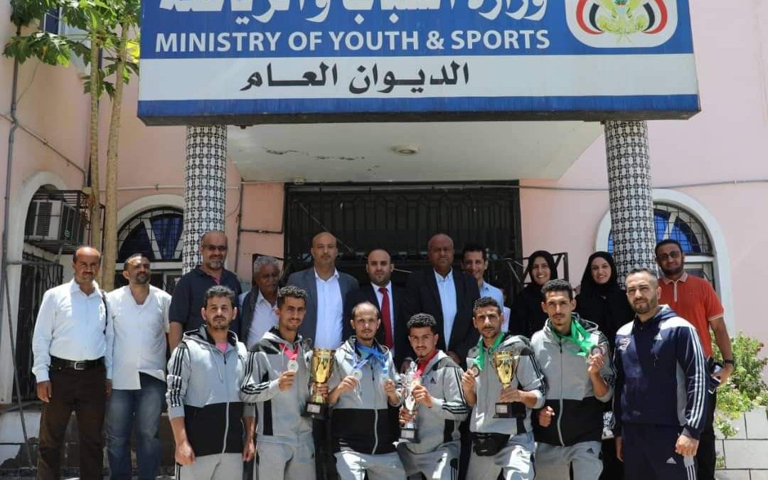 نائب وزير الشباب والرياضة يكرّم منتخب الكونغ فو الفائز بالمركز الثالث عربيًا