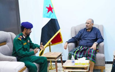الرئيس الزُبيدي يطّلع على نشاط كلية الشرطة العسكرية بحضرموت