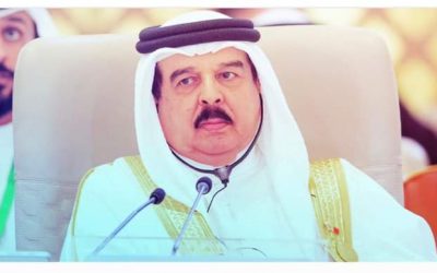 ملك البحرين : نهج السلام لا بديل عنه ونرحب بعودة سوريا الى الجامعة