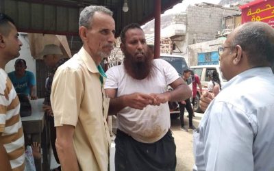السلطة المحلية بمديرية المعلا تستجيب لشكاوي المواطنين وتنفذ حملة بضبط اسعار الاسماك