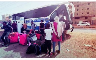 الأمم المتحدة : ربع مليون نازح يغادرون السودان