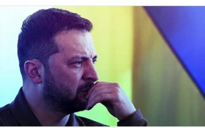 زيلينسكي يتهّم روسيا بترهيب أوكرانيا ويعلن إسقاط 36 مسيّرة