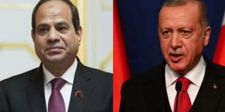 السيسى وأردوغان يقرران البدء الفورى فى ترفيع العلاقات الدبلوماسية وتبادل السفراء