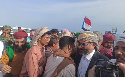 السلطان إسكندر بن هرهرة يزور حضرموت تلبية لدعوة تلقاها من آل الشيخ علي بن هرهرة حضرموت..