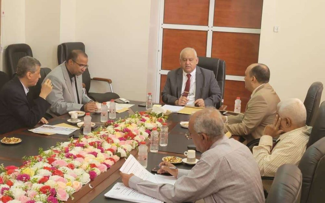 نائب وزير الصناعة يشارك في اجتماع مجلس إدارة المؤسسة العامة للتأمينات الاجتماعية بعدن