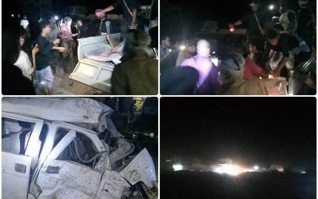 عاجل: إنفجار في  محطة الغاز الصغيرة في المثلث جعار بمديرية خنفر وسقوط ضحايا