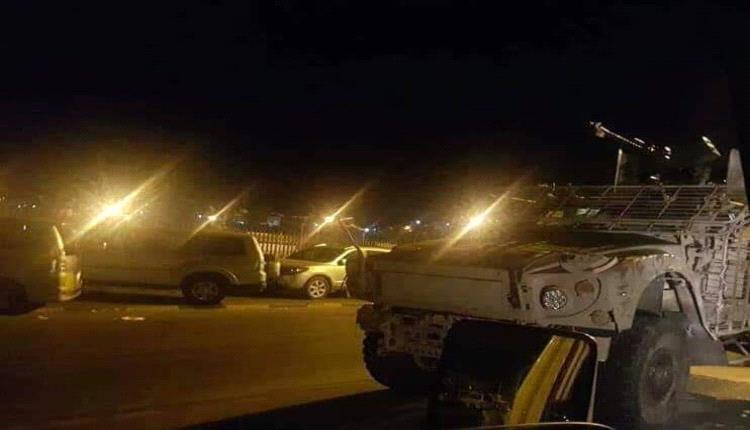 اندلاع اشتباكات بالأسلحة الخفيفة والمتوسطة قبل قليل في المعلى