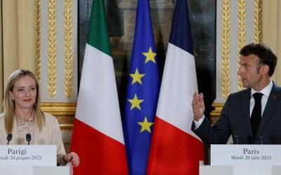فرنسا وإيطاليا تتعهدان بالعمل معاً لمواجهة الهجرة